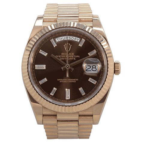 rolex day date 40 rose gold prijs|platinum day date 40 price.